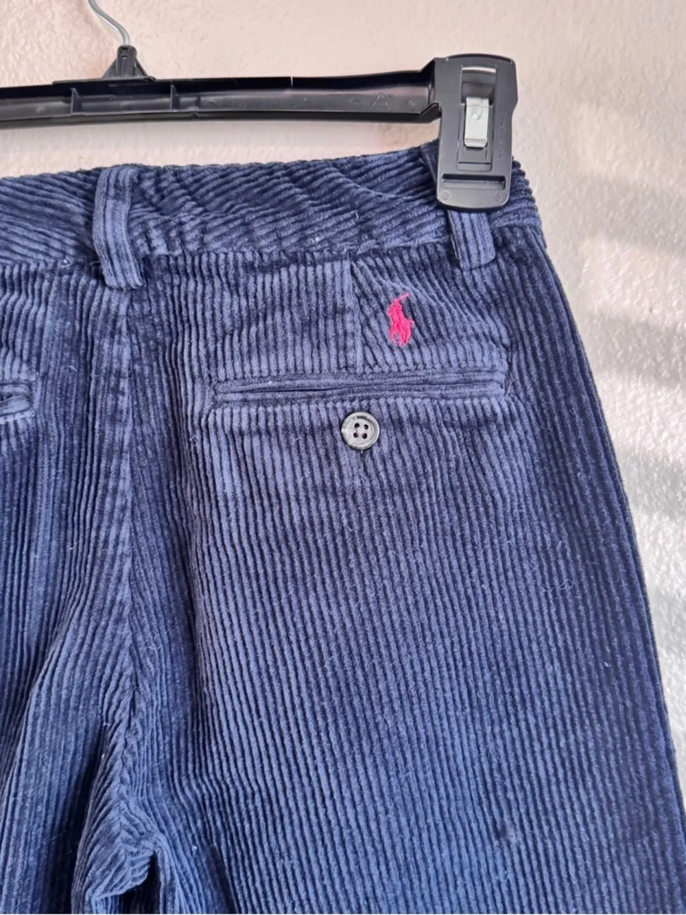 Ralph Lauren Navy Corduroy Trousers